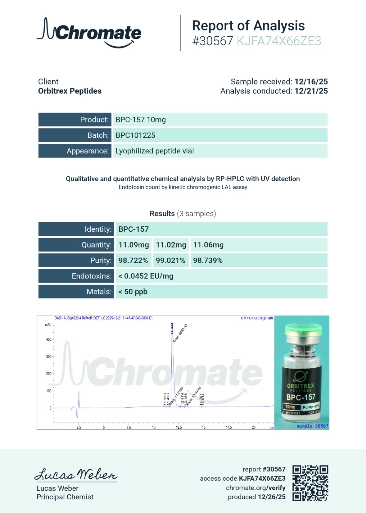 BPC-157 10mg - Image 2